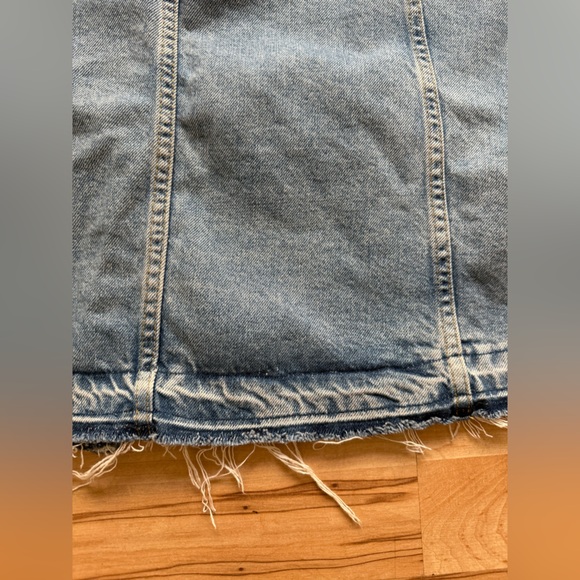 Anthropologie Pilcro And The Letterpress Ruthie Denim Button Front Skirt - Picture 9 of 12